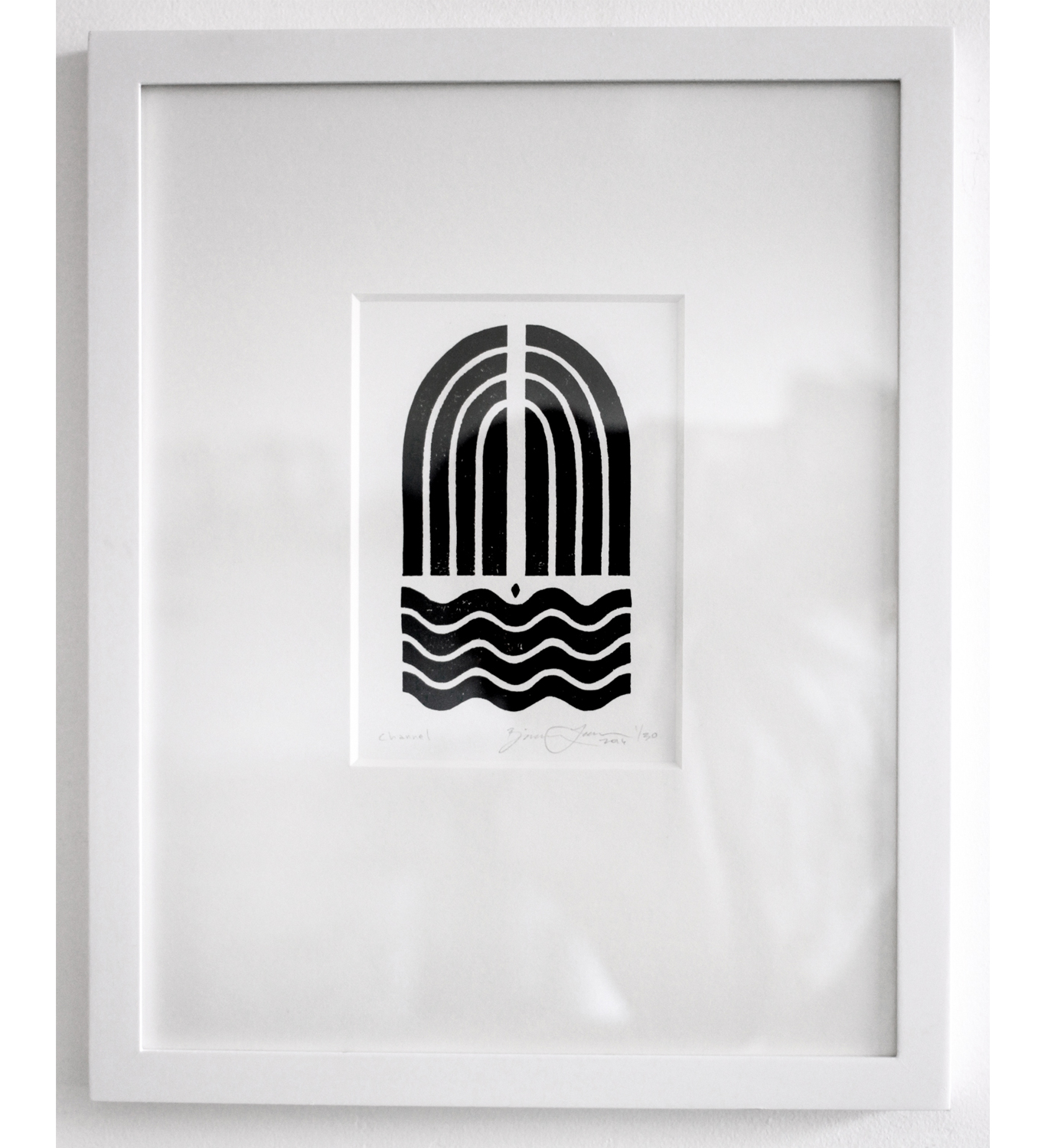 limited edition block print modern art for sale brianna lamar mystical