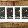 astrology moon art rint modern shop black and white cool art for your home decor